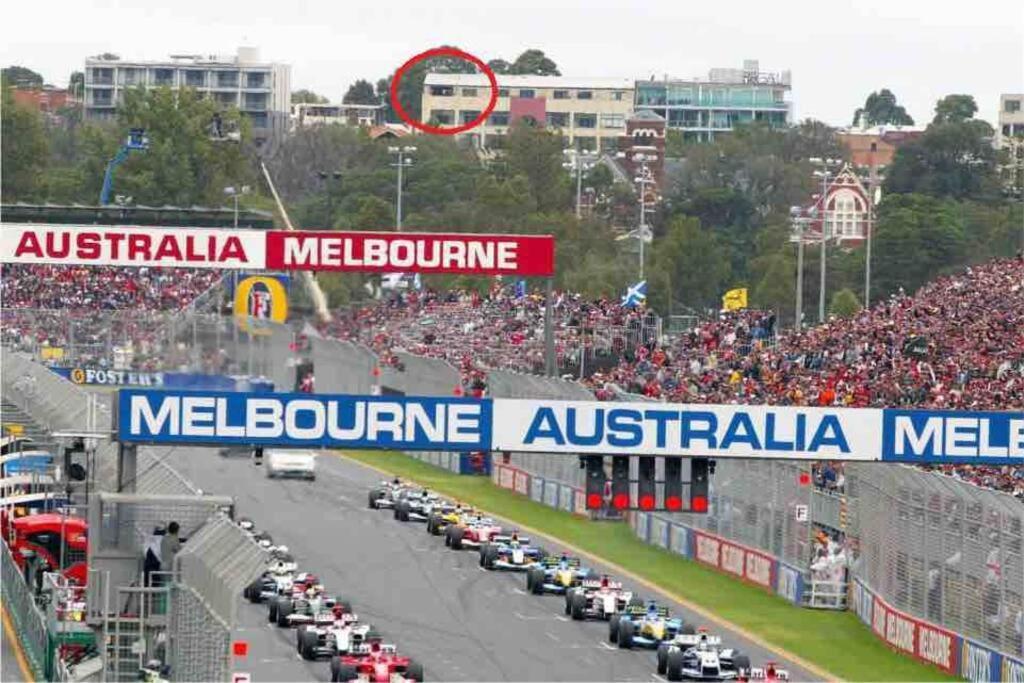 Spectacular Views Over Albert Park Melbourne Eksteriør billede